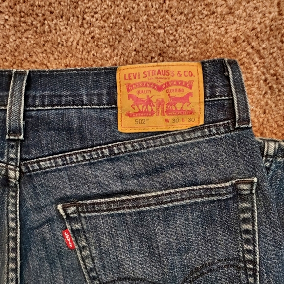 Levi's jeans 502 W30 L30 Dark blue - Picture 3 of 7